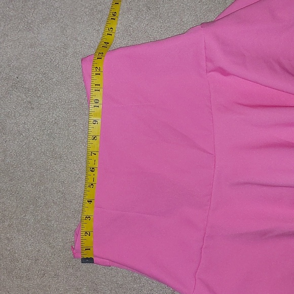 Zara Pink Bow Ruffle Skort Sz S - Picture 9 of 11